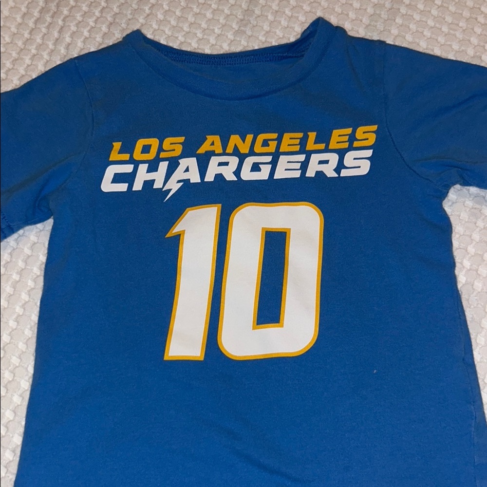 NFL Los Angeles Chargers Blue Long Sleeve Tee